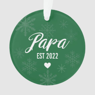 Ornamento Ornament de Gravidez, Papa Est.