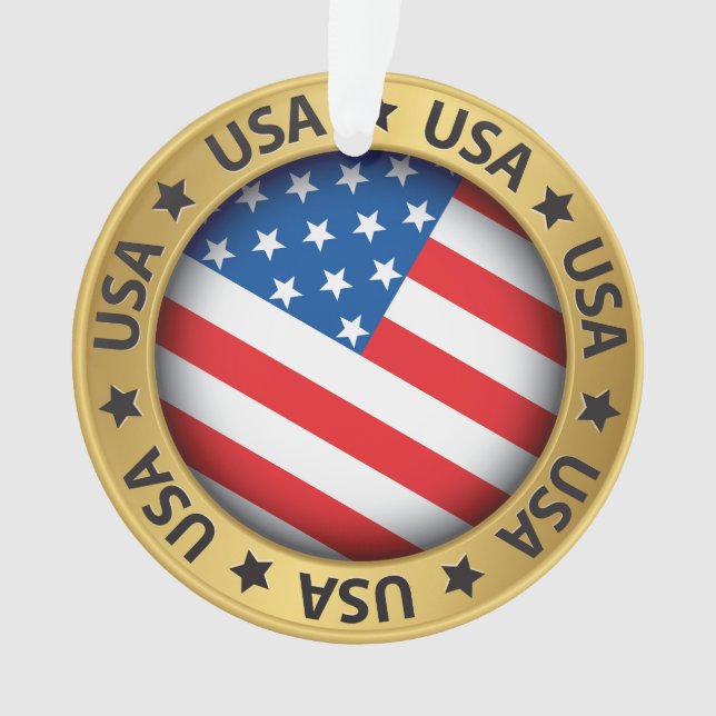 Ornamento Ornament USA America - SRF (Frente)