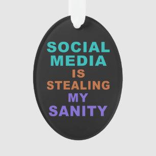 Ornamento "Ornamento feito sob encomenda engraçado dos meio