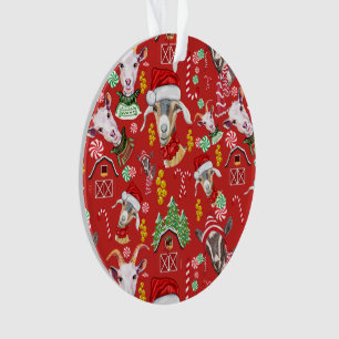Ornamento Os doces e as sinas de jingle das GOATS de Natal g