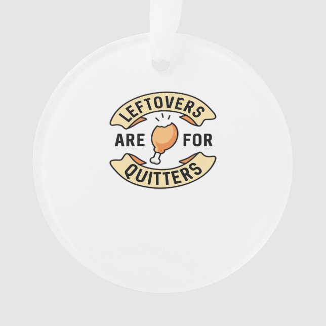 Ornamento Os Restantes São Para Os Quitters Essenciais Legal (Frente)