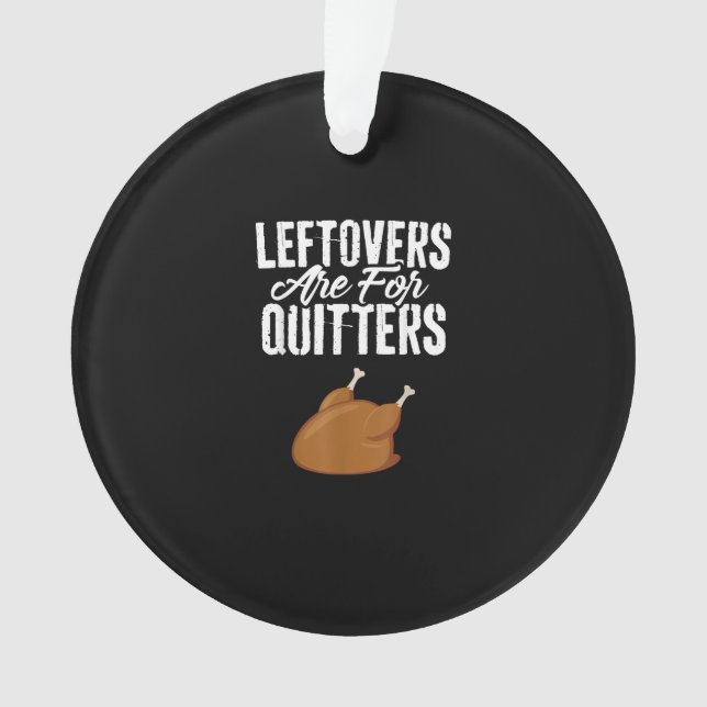 Ornamento Os Restantes São Para Quiteiros Turcos Engraçados  (Frente)