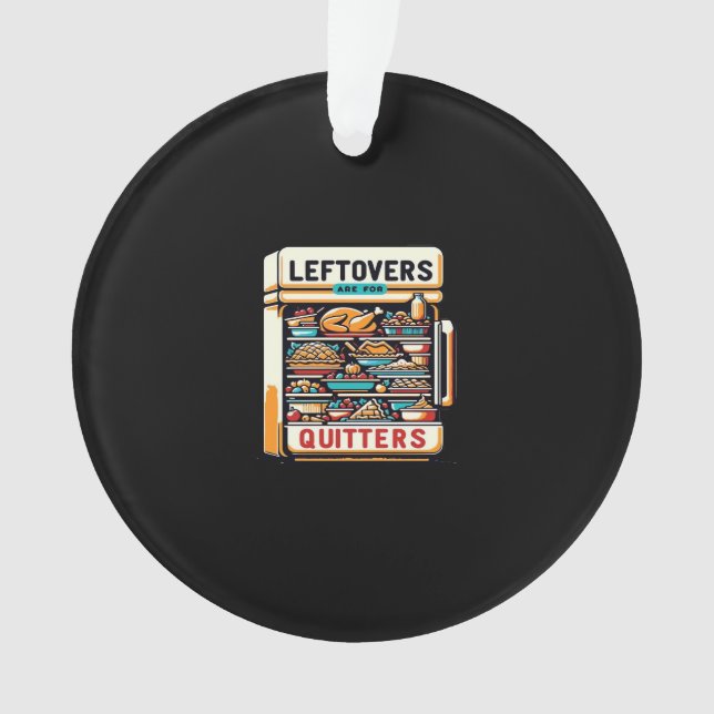 Ornamento Os Restantes São Para Quitters Classic Basic Clean (Frente)