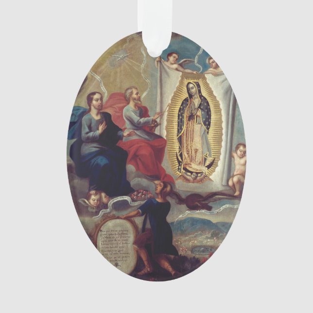 Ornamento Our Lady of Guadalupe | Religious Keepsake (Frente)