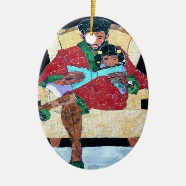 Ornamento oval #23 (Frente)