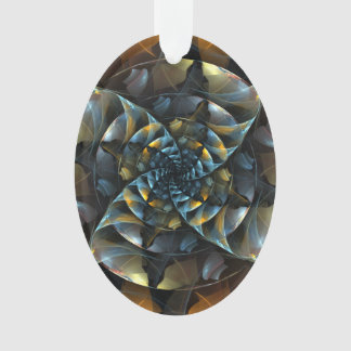 Ornamento Oval Acritivo de Abstrato de PinWheel