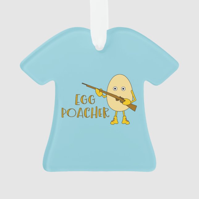 Ornamento Ovo Poacher (Verso)