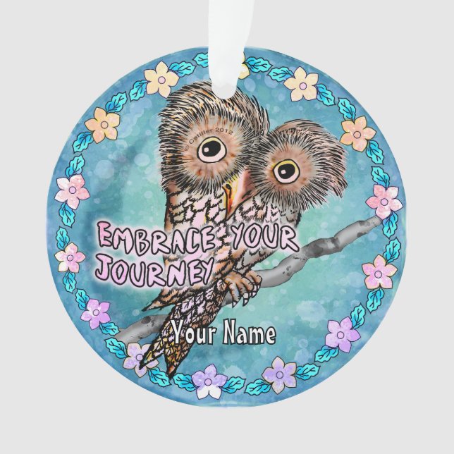 Ornamento Owl Journey (Frente)
