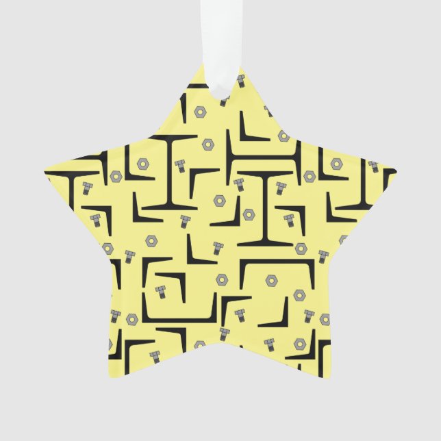 Ornamento Padrão de aço estrutural (Frente)