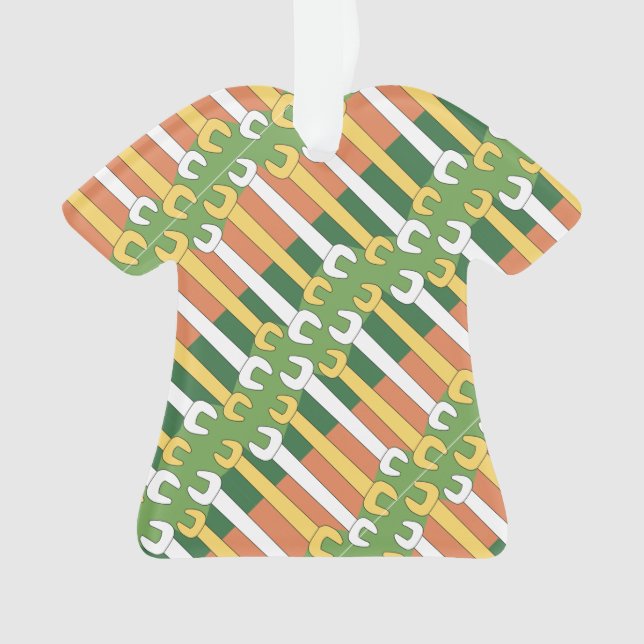 Ornamento Padrão de chave vertical (Frente)