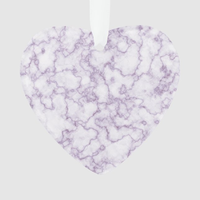 Ornamento Padrão de Mármore Roxo (Frente)