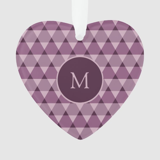 Ornamento Padrão de triângulos (Frente)