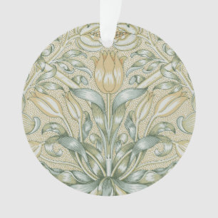 Ornamento Padrão Romã Antigo William Morris Lírio