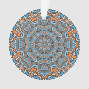 Ornamento Padrão sem descontinuidades em abstrato mandala