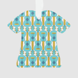 Ornamento Padrão Vertical Ukulele