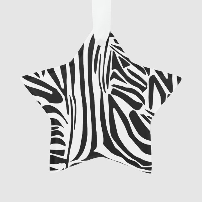 Ornamento Padrão zebra (Frente)