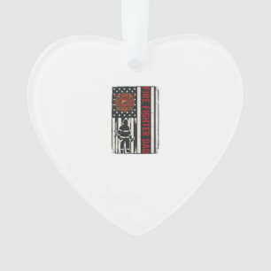 Ornamento Pai Bombeiro Desenho de Vetor de Bandeira Angustia