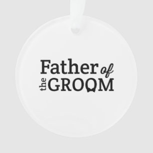 Ornamento Pai do Groom