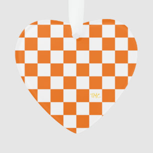 Ornamento Painéis de Verificação Desportivos INICIAIS Laranj