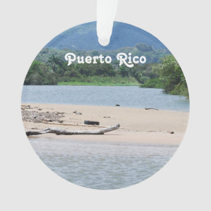 Ornamento Paisagem de Puerto Rico
