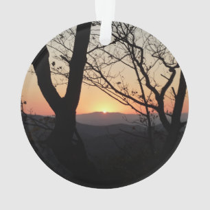 Ornamento Paisagem Nacional do Parque Sunset Shenandoah