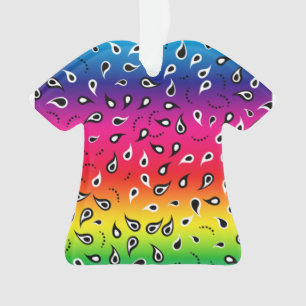 Ornamento Paisley Rainbow