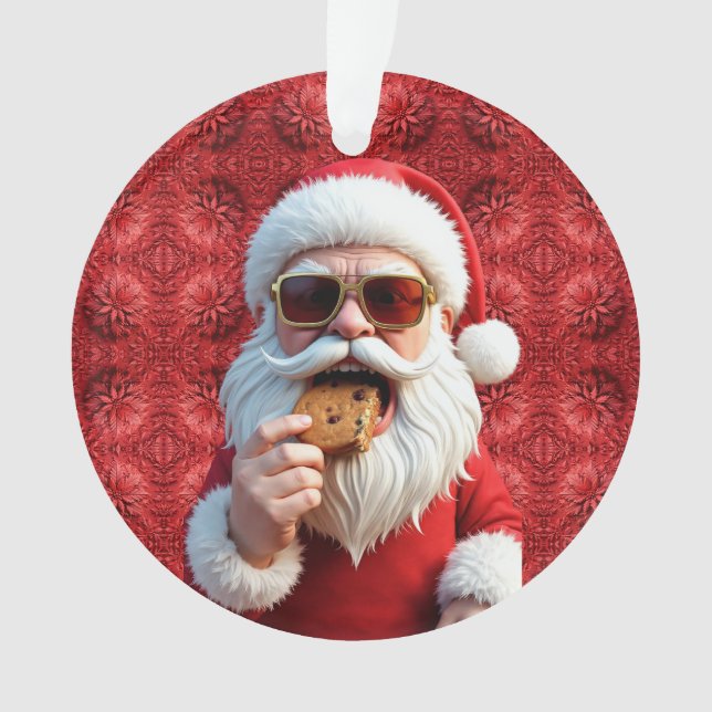 Ornamento Papai Noel Legal (Frente)