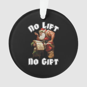 Ornamento Papai Noel - Sem Elevação, Sem Presente