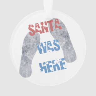 Ornamento Papais noeis Aqui