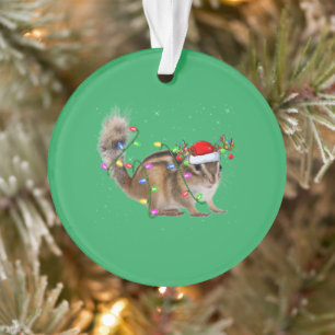 Ornamento Papais noeis de iluminação do chipset Lover Xmas C