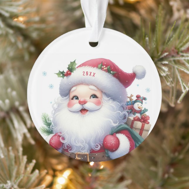 Ornamento Papais noeis de Natal de Natal (Árvore)