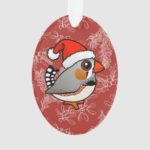 Ornamento Papais noeis Zebra Finch