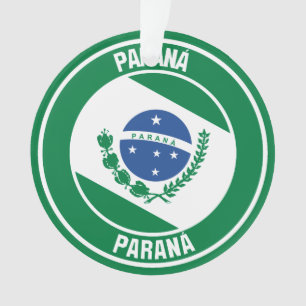Ornamento Paraná Round Emblem