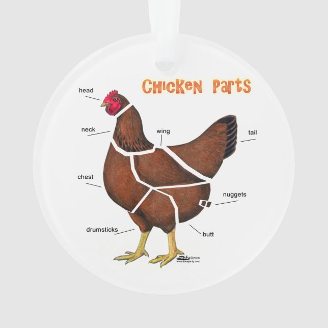 Ornamento Partes de Frango (Verso)