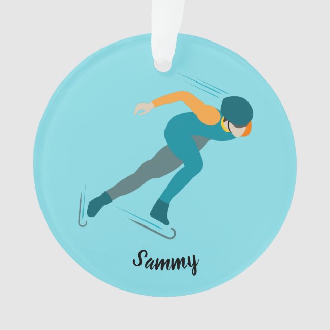 Ornamento Patinação de velocidade (Frente)