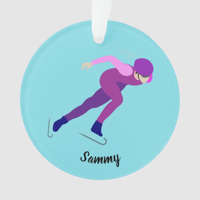 Ornamento Patinação de velocidade (Frente)