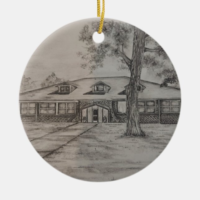 Ornamento Pavilhão do Parque Chautauqua (Frente)