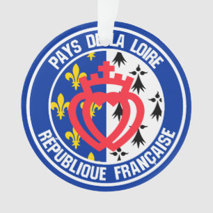 Ornamento Pays de la Loire Round Emblem