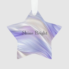 Ornamento Pearl Azul Roxo bonito Pearl Pearl Brancos