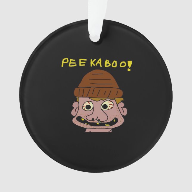 Ornamento Peekabo Weird Man (Frente)