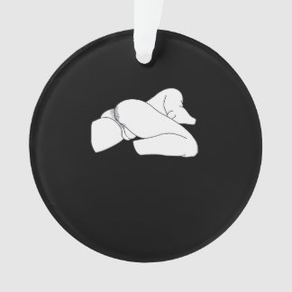 Ornamento Peekaboo Clássico Engraçado