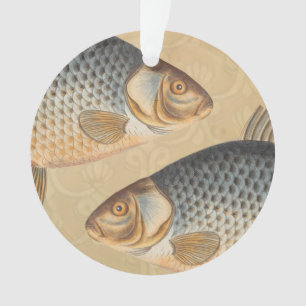 Ornamento Peixes+trabalho de arte+design+pesca+pesca+pesca