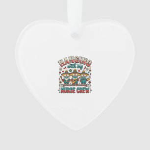 Ornamento Pendurado Com Minha Camiseta de Enfermeira de Fest