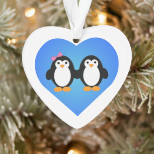Ornamento Penguin Love