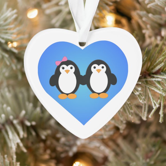 Ornamento Penguin Love (Árvore)