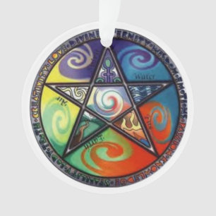 Ornamento Pentagram de Wiccan