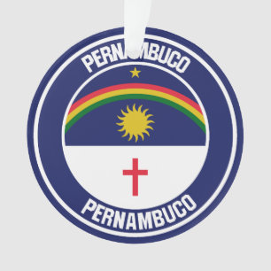 Ornamento Pernambuco Round Emblem