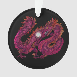 Ornamento Pérola Dragão