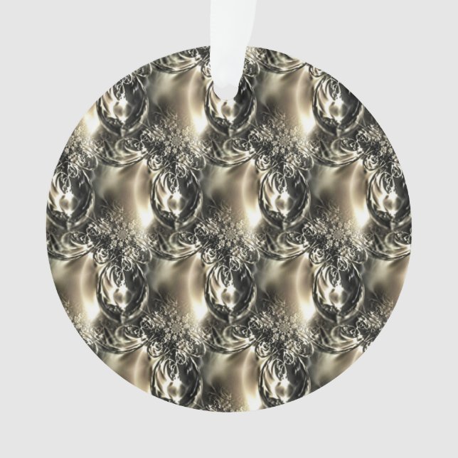 Ornamento Pérolas Douradas (Frente)