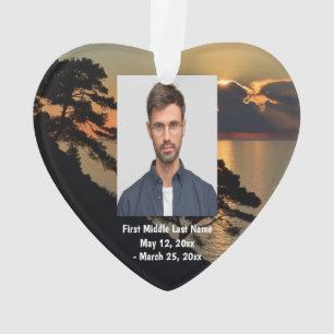 Ornamento Personalização de Fotografias Datadas das Nuvens d